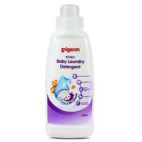 Nước giặt quần áo trẻ em Pigeon chai 500ml