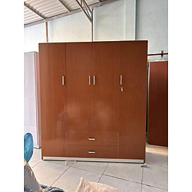 Mua Tủ quần áo nhựa Đài Loan cao cấp  Tủ nhựa đựng quần áo    tủ áo  tủ phòng ngủ màu 4 cánh cao 1m95