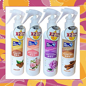 Combo 3 Nước hoa xịt phòng khử mùi Hando 200ml Hương Lavender, Hồng, Cafe