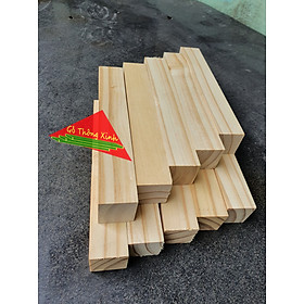 Mua Bó 10 thanh gỗ thông vuông 3x3cm dài 20cm đã bào láng đẹp 4 mặt dùng làm mô hình khung sườn sử dụng được nhiều mục đích