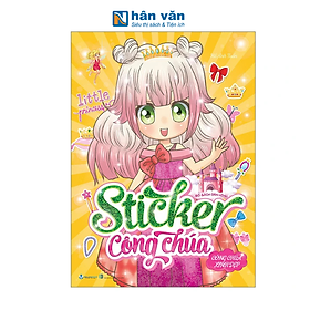 Bộ Sách Dán Hình - Sticker Công Chúa - Công Chúa Xinh Đẹp