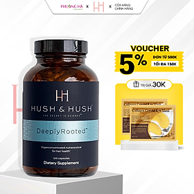 Hình ảnh Viên Uống Giảm Rụng Tóc, Phục Hồi Tóc Hush And Hush Deeply Rooted 120 viên