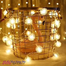 Mua Đèn Trang Trí    Dây Đèn Led Bông Tuyết Giáng Sinh Cắm Điện 10 Mét 100 Led