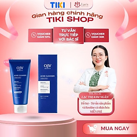 Sữa rửa mặt cho da dầu mụn OJV BEAUTY ACNE 100g