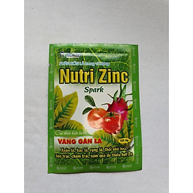 COMBO 5 GÓI PHÂN BÓN TRUNG VI LƯỢNG NUTRI ZINC GÓI 5G GIÚP GIẢM NHỎ TRÁI