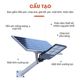 Đèn đường năng lượng mặt trời NL Solar light 300W BC300W; Chống Nước IP65