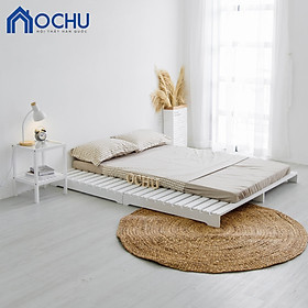 Giường Ngủ Pallet Gỗ Thông OCHU - Pallet Bed - White