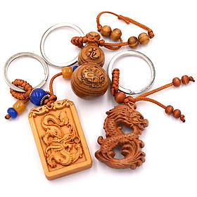 Bộ 3 móc chìa khóa 12 con giáp tuổi Thìn BBMT11