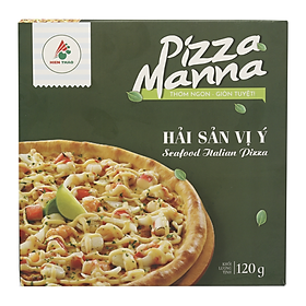 Pizza Manna Hải Sản Vị Ý HT Food 120G