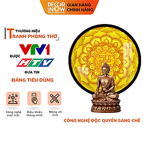Mua Đèn Hào Quang Phật In Tranh Trúc Chỉ DECORNOW 30 40 cm  Trang Trí Ban Thờ  Hào Quang Trúc Chỉ HÌNH PHẬT DCN-TC53