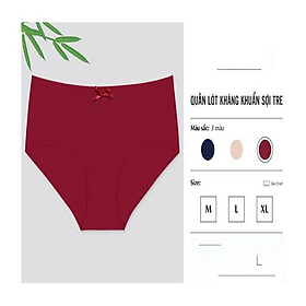 COMBO 3 Quần lót Nữ Kháng Khuẩn Sợi Tre