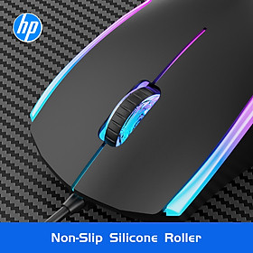Chuột có dây HP M160 Chuột chơi game quang hiệu suất cao với đèn LED 7 màu cầu vồng cho máy tính Máy tính xách tay Máy tính xách tay Máy tính văn phòng Máy tính gia đình