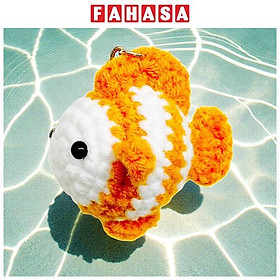 Móc Khoá Len Thủ Công Hình Cá - Mẫu 3