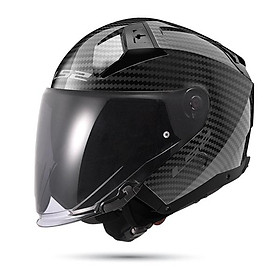 Mũ Bảo Hiểm 3/4 Hai Kính LS2 OF603 Infinity II Carbon