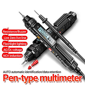 Digital Multimeter Capacitance Tester Tool  with LCD Backlit Removable 6000/4000 Counts  Meter Pen A3005A A3005B Accs