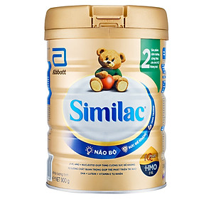 Sữa Bột Cho Bé Similac Eye-Q 2 HMO 900g Gold Label
