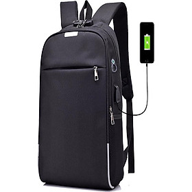 Balo thời trang nam nữ đựng laptop, có phản quang và mã khóa chống trộm
