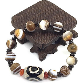 VÒNG CHUỖI THIÊN CHÂU - DZI - TÂY TẠNG NGŨ SẮC HỢP CÁC MỆNH 