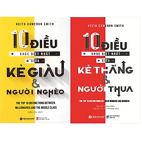 Hình ảnh Bộ Sách Giải Mã Bí Mật Của Sự Thành Công ( 10 Điều Khác Biệt Nhất Giữa Kẻ Giàu Và Người Nghèo + 10 Điều Khác Biệt Nhất Giữa Kẻ Thắng Và Người Thua ) ( Quà Tặng: Cây Viết Kute' )