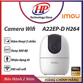 Mua Camera Wifi Imou IPC-A22EP-D 1080p (2.0 Megapixel) - Nhận Diện AI - Cảnh Báo Âm Thanh Lạ - HÀNG CHÍNH HÃNG