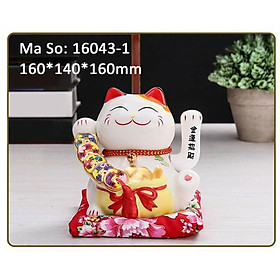 Mua Tượng Mèo Thần Tài Gốm Men Cao Cấp Vẫy Tay Phát Tài  Phát Lộc - Chính hãng HENRYSA