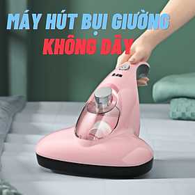 Mua CHÍNH HÃNG: Máy hút bụi giường  đệm  thảm không dây CHIGO  lực hút 10.000 Pa  diệt khuẩn bằng tia UV và nhiệt độ 50 độ C