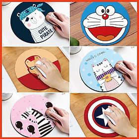 Mua Miếng Lót Chuột  Tấm Pad Di Chuột Máy Tính Loại Tròn Nhiều Hình  Không Bám Mùi Cao Su  Đa Dạng Mẫu Mã. Kingler 5900