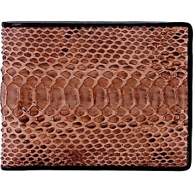 Ví Nam Da Trăn Huy Hoàng HT2309 (12.5 x 10 cm) - Nâu Hồng