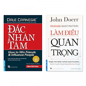 Combo 2 cuốn: Đắc Nhân Tâm, Làm Điều Quan Trọng