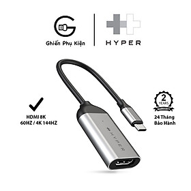 Mua Hub HyperDrive HD-H8K HDMI 8K 60HZ/4K 144HZ Cổng Chuyển Đổi Type C Dành Cho Macbook/iPad - Hàng Chính Hãng