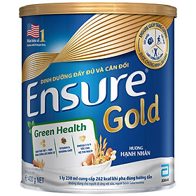 Sữa Ensure Gold Đạm thực vật 400g