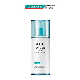 Kem Chống Nắng AHC Safe On Light Sun Serum SPF50+ PA++++ 40ml