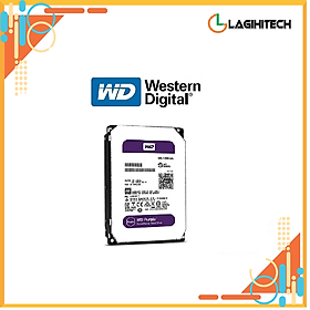 Ổ Cứng HDD Western Digital Purple 6TB 3.5 inch Sata 3 - Hàng Nhập Khẩu