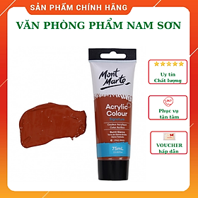 Màu ACRYLIC COLOUR SIGNATURE MONT MARTE cao cấp dạng tuýp 75ML vẽ trên nhiều chất liệu như Tường, Kính, Vải