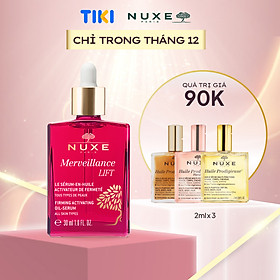 Tinh chất dầu vi tảo chống lão hóa và làm săn chắc da NUXE Merveillance LIFT Firming Activating Oil-serum 30ml