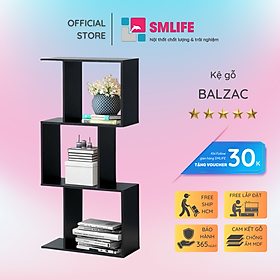 Giá sách đa năng thiết kế sang trọng SMLIFE Balzac