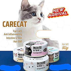 Thùng Pate CARE CAT 90g MIX VỊ ( 24 lon)