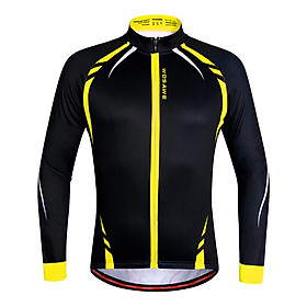 Windproof Thermal Fleece Cycling Jacket Cycling Jersey Long Sleeve Camping / Hiking Exercise Warmer Fleece Lining