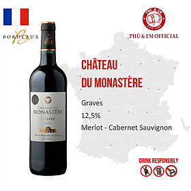 Rượu Vang Đỏ Pháp Chateau du Monastere