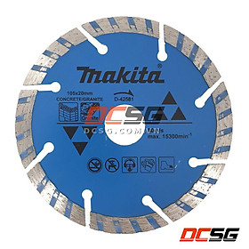 Đĩa cắt kim cương cho bê tông/ đá Granite 105x20/16mm Makita D-42581 | DCSG