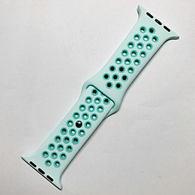 Dây đeo Silicon Sport Band Color cho Apple Watch 1/2/3/4/5/6/SE Size 38mm / 40mm / 42mm / 44mm