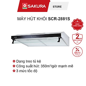 Mua MÁY HÚT KHÓI SAKURA SCR-2881S - Hàng chính hãng