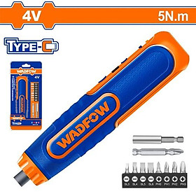 MÁY SIẾT VÍT DÙNG PIN 4V-5NM (KHÔNG KÈM ĐẦU VÀ DÂY CÁP SẠC) WADFOW WCV4435 - HÀNG CHÍNH HÃNG