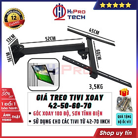 Mua Giá Treo Tivi Xoay Đa Năng 42-70 Inch Tặng Ốc Vít  Độ Bền Cao - Xoay 360 Độ  Khung Treo Được Mọi Loại Tivi-H2Pro Tech