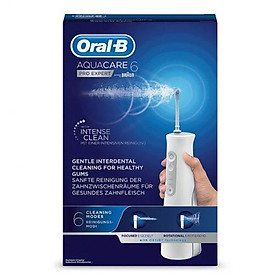 Máy tăm nước cầm tay Oral-B Aquacare 6 Pro-Expert OxyJet Trắng