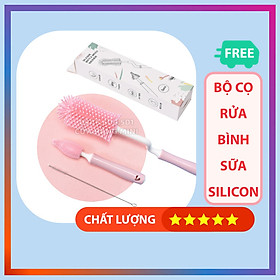 Mua Bộ Cọ Rửa Bình Sữa Silicon 3 Chi Tiết