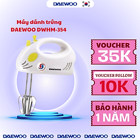 Máy Đánh Trứng Daewoo DWHM-354 (150W) - Hàng chính hãng