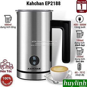 Mua Máy đánh sữa tạo bọt  pha cacao Kahchan EP2188 - 600ml  - Hàng chính hãng