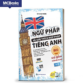 Sách Combo Ngữ Pháp Và Giải Thích Ngữ Pháp Tiếng Anh Cơ Bản Và Nâng Cao 80/20 (Tập 1 + Tập 2)