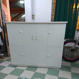 Mua Tủ nhựa đài loan 4 cánh ngang 145 cao 120 cm